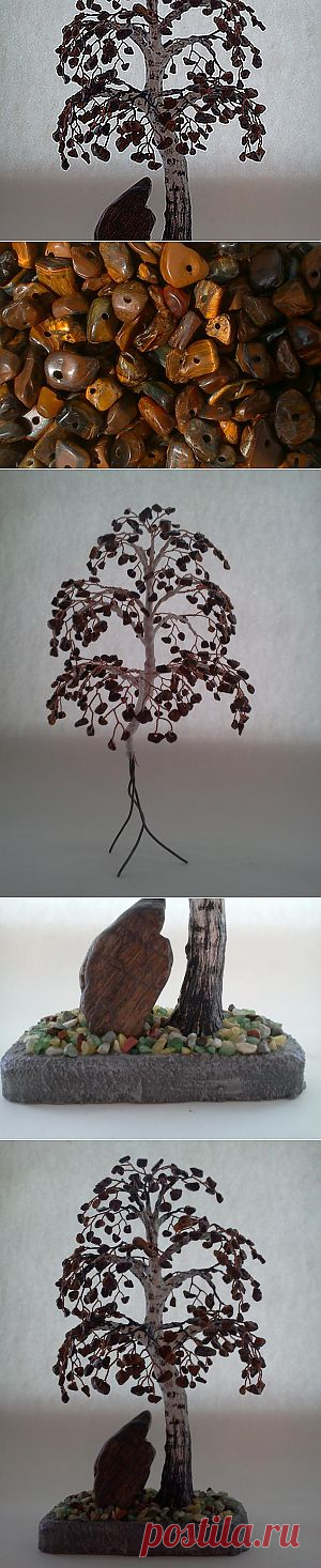 берёза из камня - Ярмарка Мастеров - ручная работа, handmade
