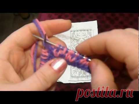 Узоры двустороннего вязания спицами и техника их выполнения.: Дневник группы "Вязание" - Страна Мам