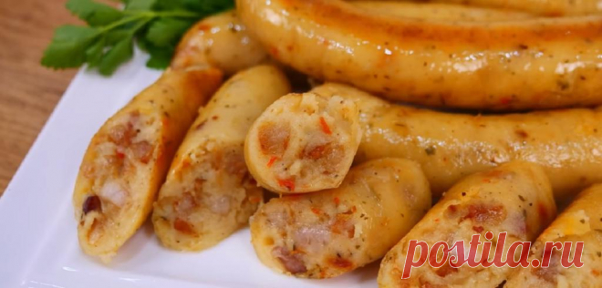 Научилась делать недорогую вкусную домашнюю колбасу. В моей семье это блюдо номер один
