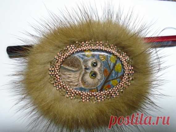 МК по отделке края изделия мехом. / Мастер-классы / Бусинка