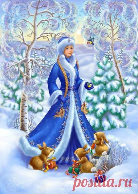 Снегурочка . 35 фото
Снегурочка —  новогодний персонаж. Она – уникальный атрибут 
образа Деда Мороза. Ни один его из младших или зарубежных собратьев не имеет такого милого сопровождения.