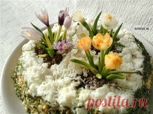 Праздничные салаты с курицей: готовим и оформляем / Простые рецепты