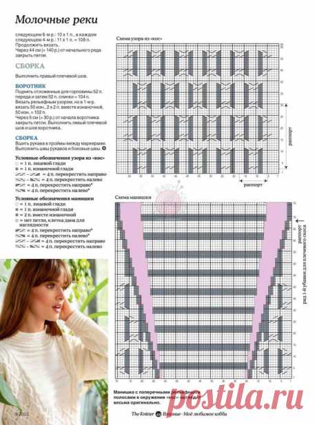 Нежные кофточки журнала The knitter спицами | EasyKnit.ru