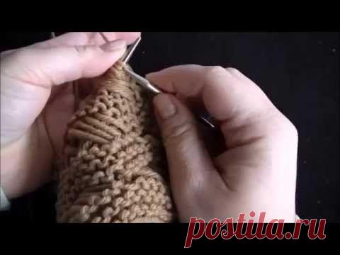 Узор спицами. Индийская вышивка крестом. Видеоурок