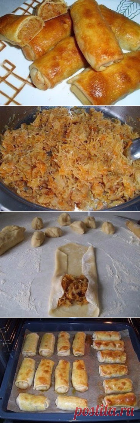 Самые вкусные рецепты: Вэрзэре молдавские пирожки с капустой