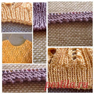 Knitting&Design: Как набрать петли для летнего топа...


    Ещё  один  способ  набора  петель.