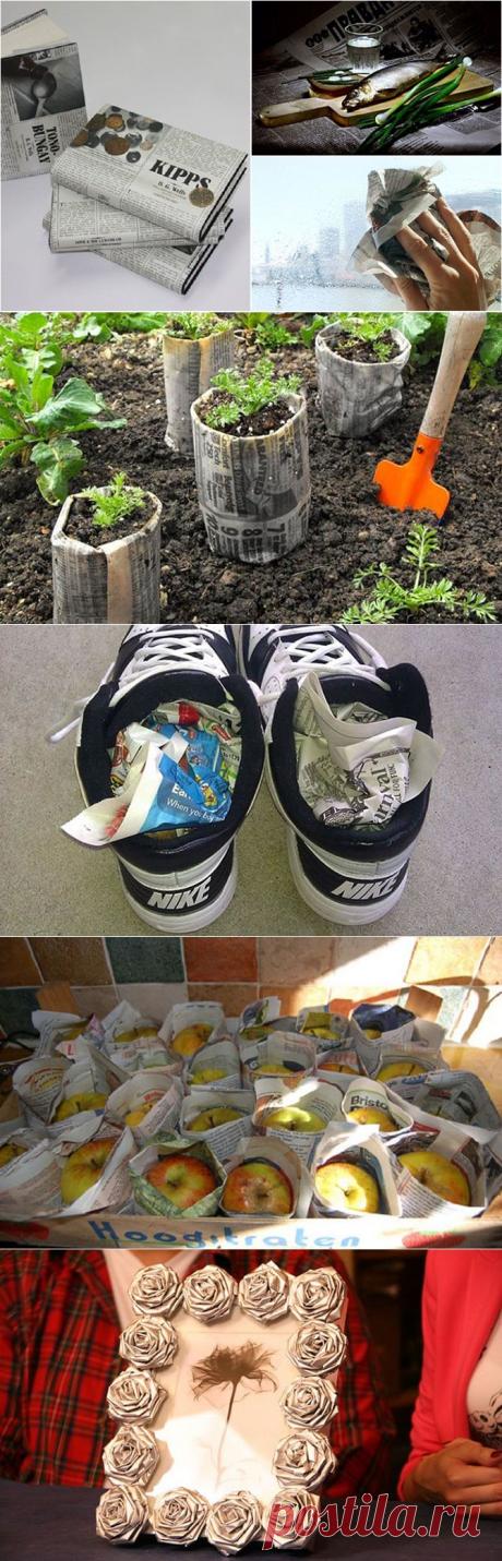 Как использовать ненужные газеты