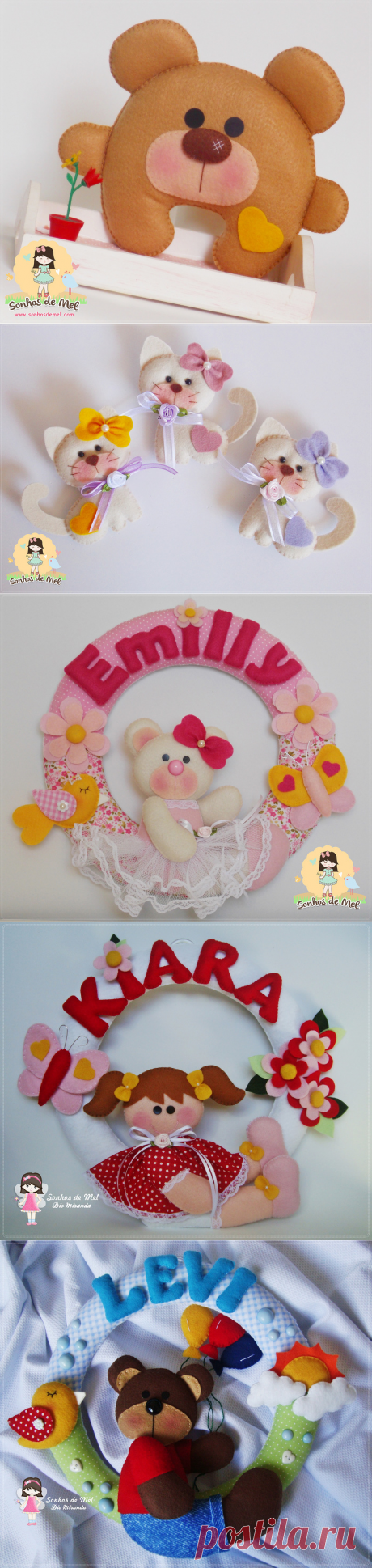 Поделки из фетра