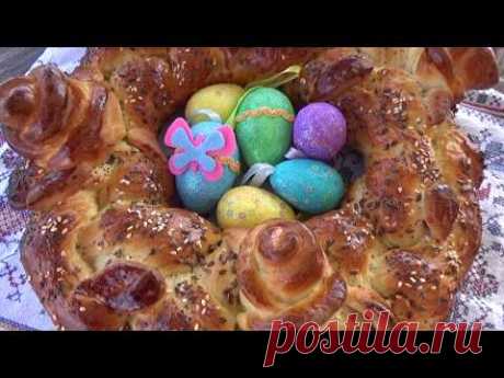ПАСХАЛЬНЫЙ ВЕНОК*РЕЦЕПТ ВКУСНОГО ДЕКОРА ДЛЯ ПАСХАЛЬНОГО СТОЛА