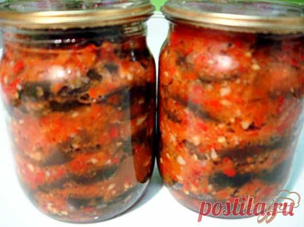 Баклажаны "Огонёк" без жарки - пошаговый рецепт с фото
