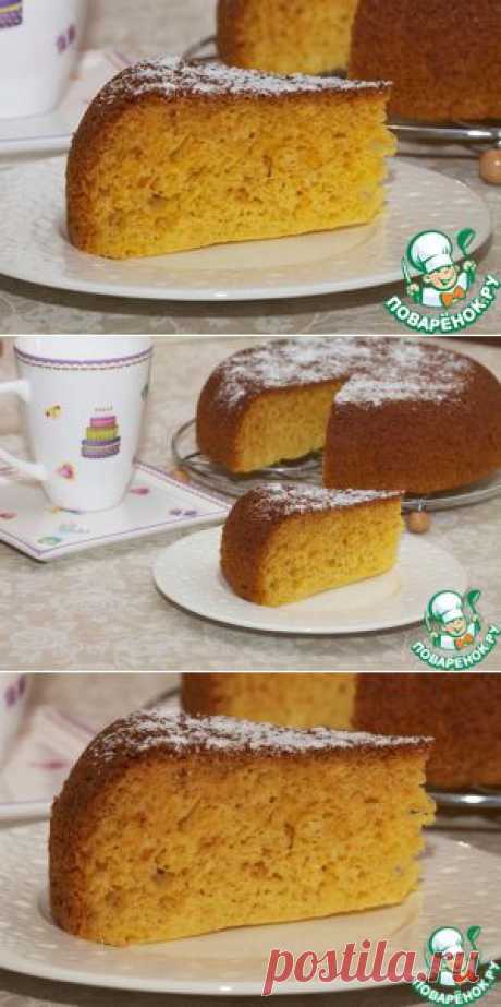 Медово-кукурузный пирог - кулинарный рецепт