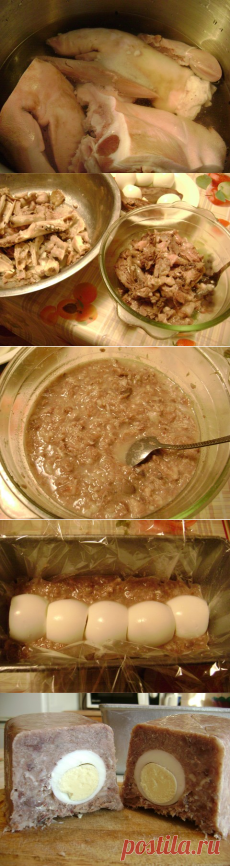 Сальтисон (зельц) — вкусный родственник холодца — Вкусные рецепты