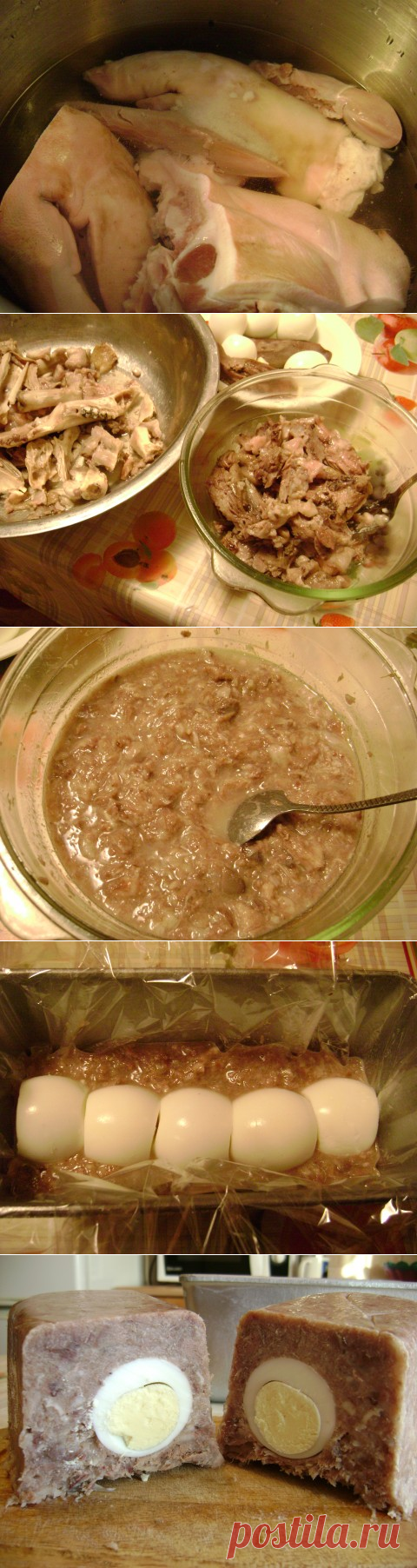 Сальтисон (зельц) — вкусный родственник холодца — Вкусные рецепты