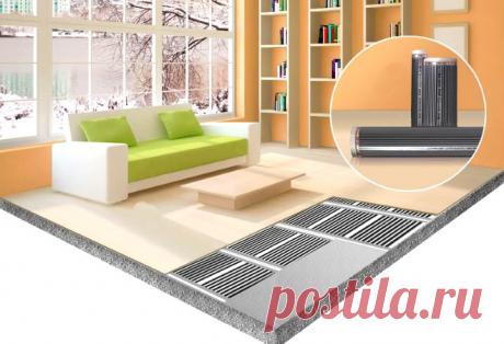 Как сделать пленочный пол в доме с деревянными и бетонными полами: Виды и Пошаговая инструкция +Фото и Видео