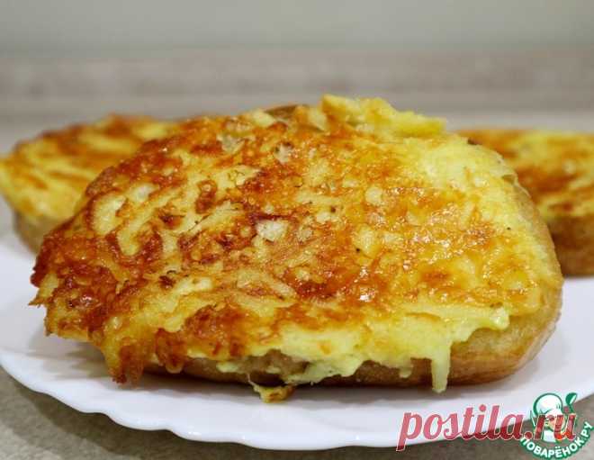 Бутерброды с сыром и картофелем – кулинарный рецепт