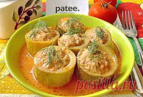 Кабачки с мясом - рецепт с фотографиями