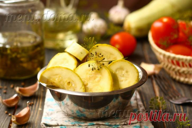 Маринованные кабачки на зиму - просто пальчики оближешь, как вкусно!