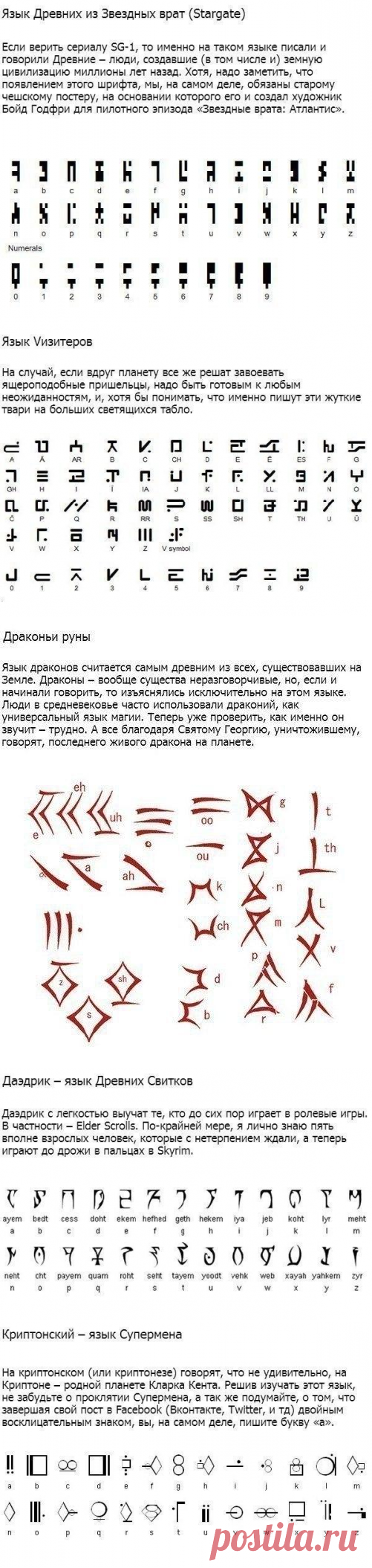Вымышленные языки, на которых можно научиться говорить