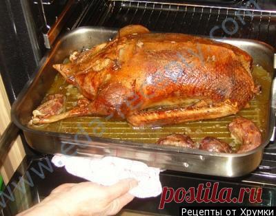 Кулинарный рецепт Гусь рождественский с фото