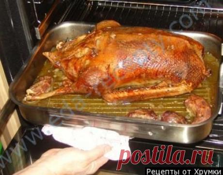Кулинарный рецепт Гусь рождественский с фото