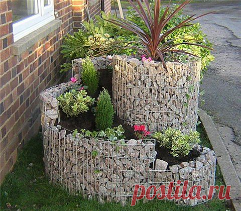 Своими руками: габионы!