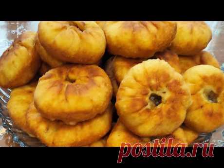 Татарские бездрожжевые перемячи на кефирном тесте. Просто, вкусно и доступно.