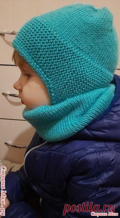 Детская шапочка. МК  для ребёнка 3-4 лет.  Нижняя планка вяжется отдельно, из неё поднимаем петельки и вяжем верх шапочки. Укрепляем макушку. Шапка двойная, в ней есть место для завязок.