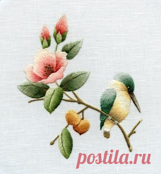 Вышивка гладью от Триш Бурр. Идеи для вдохновения