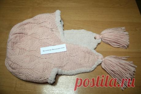 Пудровая ушанка