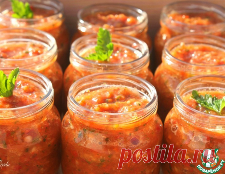 Аджика осетинская – кулинарный рецепт