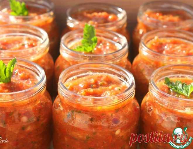 Аджика осетинская – кулинарный рецепт