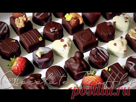 1 Ganache ▶︎ Many designs | Homemade Chocolate Truffles 🎁
