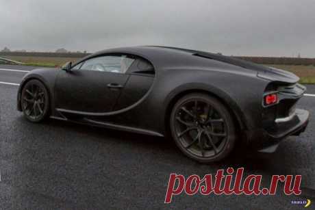 Уже готовый прототип Bugatti Chiron