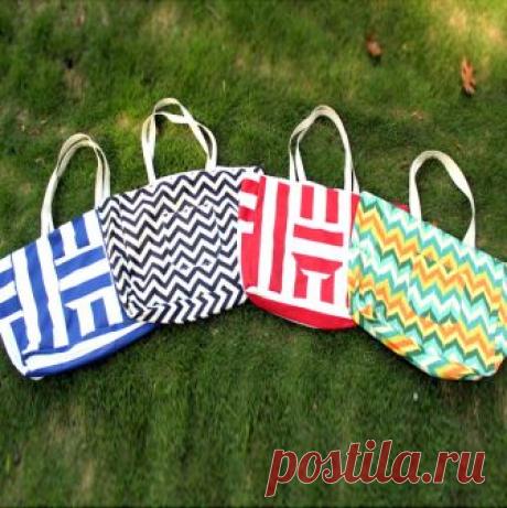 Как сшить пляжную сумку