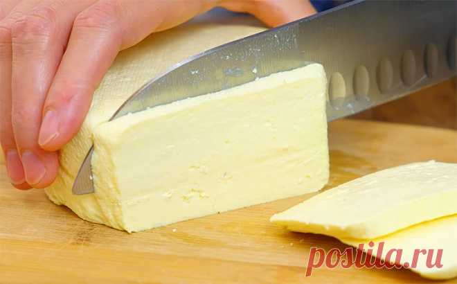 Домашний сыр из трех ингредиентов | Рецепты на FooDee.top