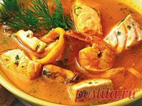Рыбный суп по-гречески