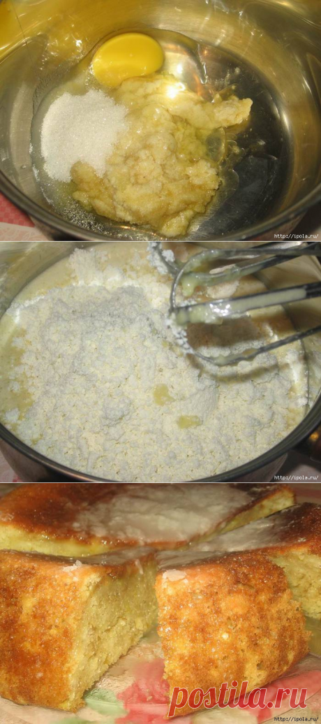 Лимонный творожник в мультиварке