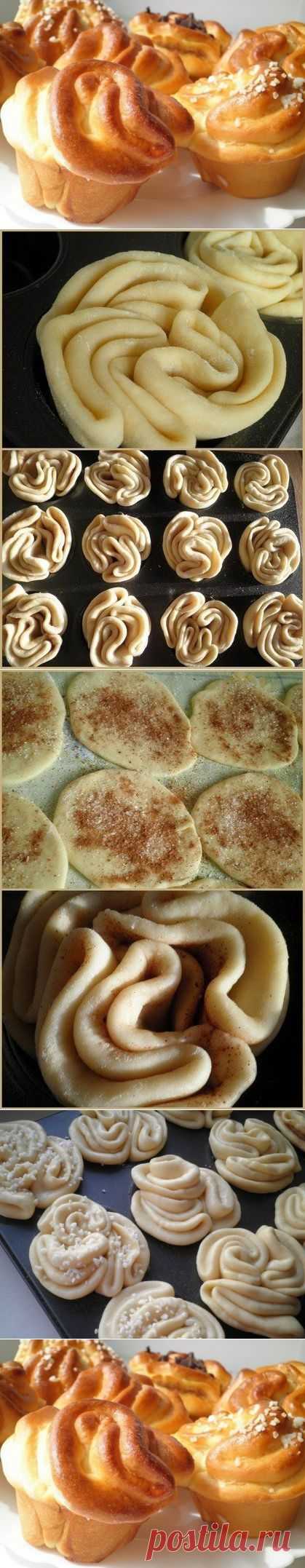 Сдобные булочки.