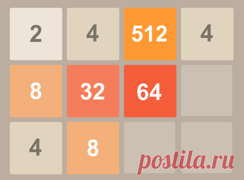 Головоломка 2048: 10 версий Самые интересные, странные и забавные версии игры 2048.