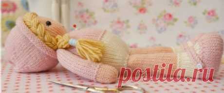 Вязаные куклы спицами Dolls - Вяжи.ру