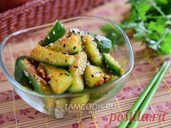 Огурцы по-корейски быстрого приготовления