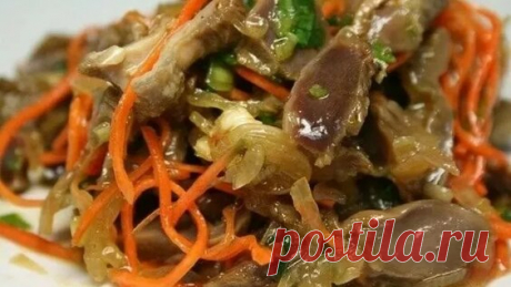 ХЕ из КУРИНЫХ ЖЕЛУДКОВ по-корейски | Простой рецепт вкусной корейской закуски. - смотреть онлайн в поиске Яндекса по Видео