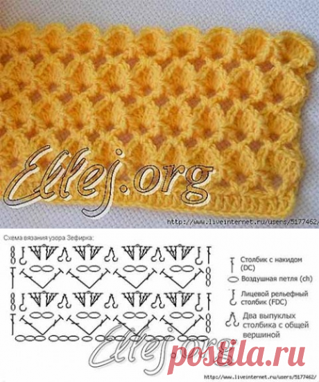 Узор &quot;Зефирка&quot; ЕСТЬ ВИДЕО