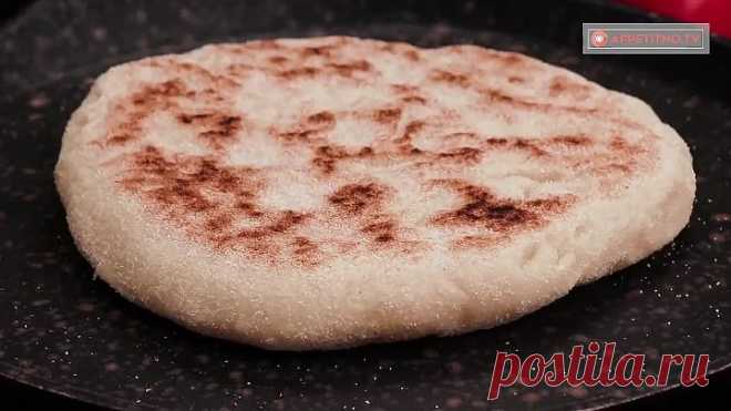 Самые воздушные и вкусные лепешки на сковороде!