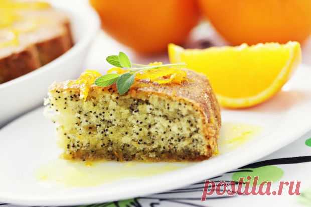 Медовый кекс с маком
