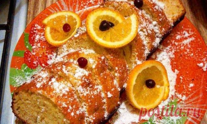 Блюдо Улёт! Кекс Апельсиновая Ваниль с Ромом Пошаговый Рецепт с Фото