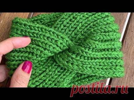 Süper Kolay Selanik SaçBandı / Süper Easy Brioche HEADBAND