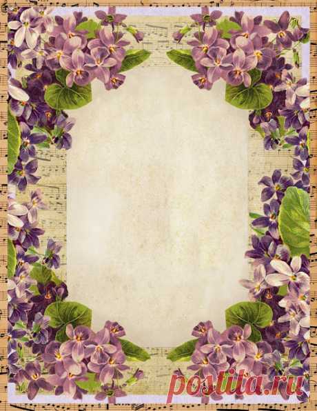 Lilac &amp; Lavender: Sweet Violets Stationery