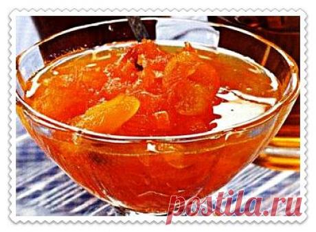 Варенье из тыквы с курагой, рецепт классический и в мультиварке