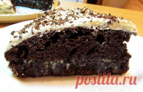 Шоколадный торт со сгущенкой - Простые рецепты Овкусе.ру